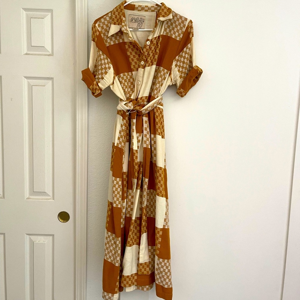 Ace & Jig coco dress in clove
